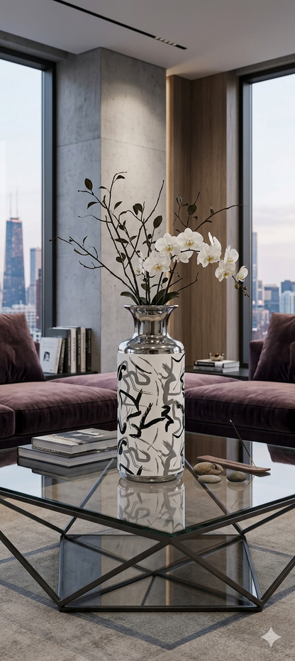 Nordic Minimalist Ceramic Vase for Elegant Interiors