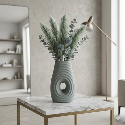 Minimalist Nordic Style Ceramic Flower Vase