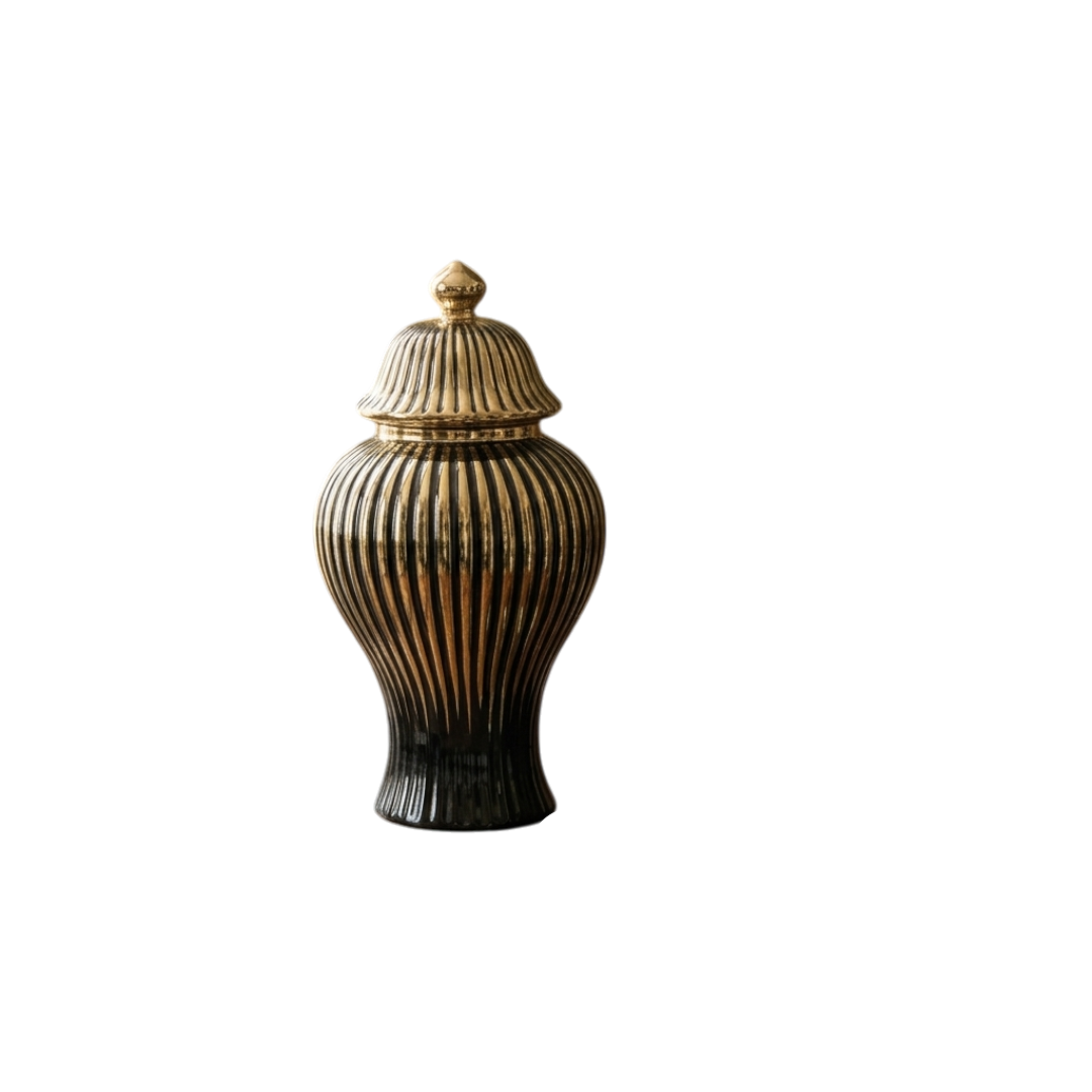 Vintage Charm Ceramic Candy Storage Jar