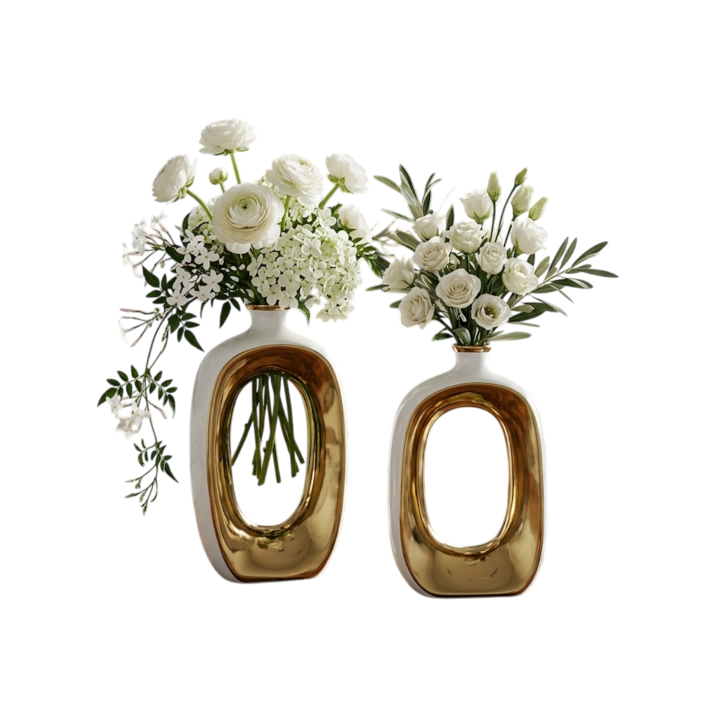 Handcrafted Nordic Inspired Ceramic  Vase