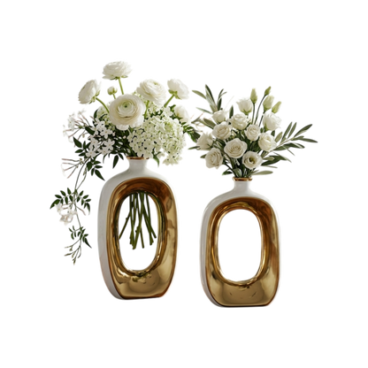 Handcrafted Nordic Inspired Ceramic  Vase