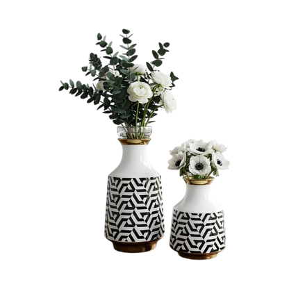 Luxury Nordic Style Ceramic Vase for Elegant Décor