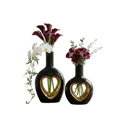 Artistic Nordic Style Ceramic Decorative Flower Vase (SET)