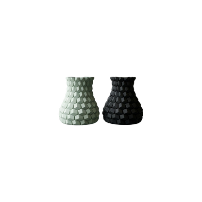Luxury Sculpted Silicone Vase with Unbreakable Modern Design