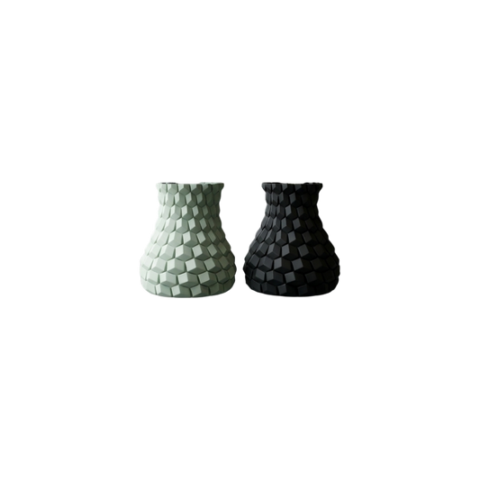 Luxury Sculpted Silicone Vase with Unbreakable Modern Design