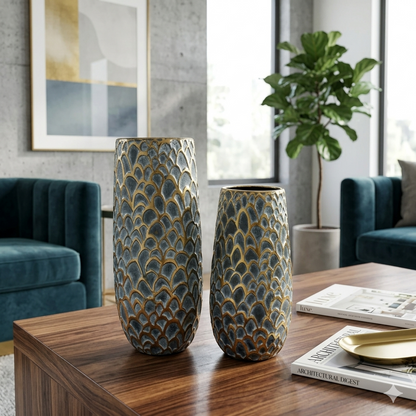 Elegant Nordic Style Ceramic Vase Contemporary Living Spaces