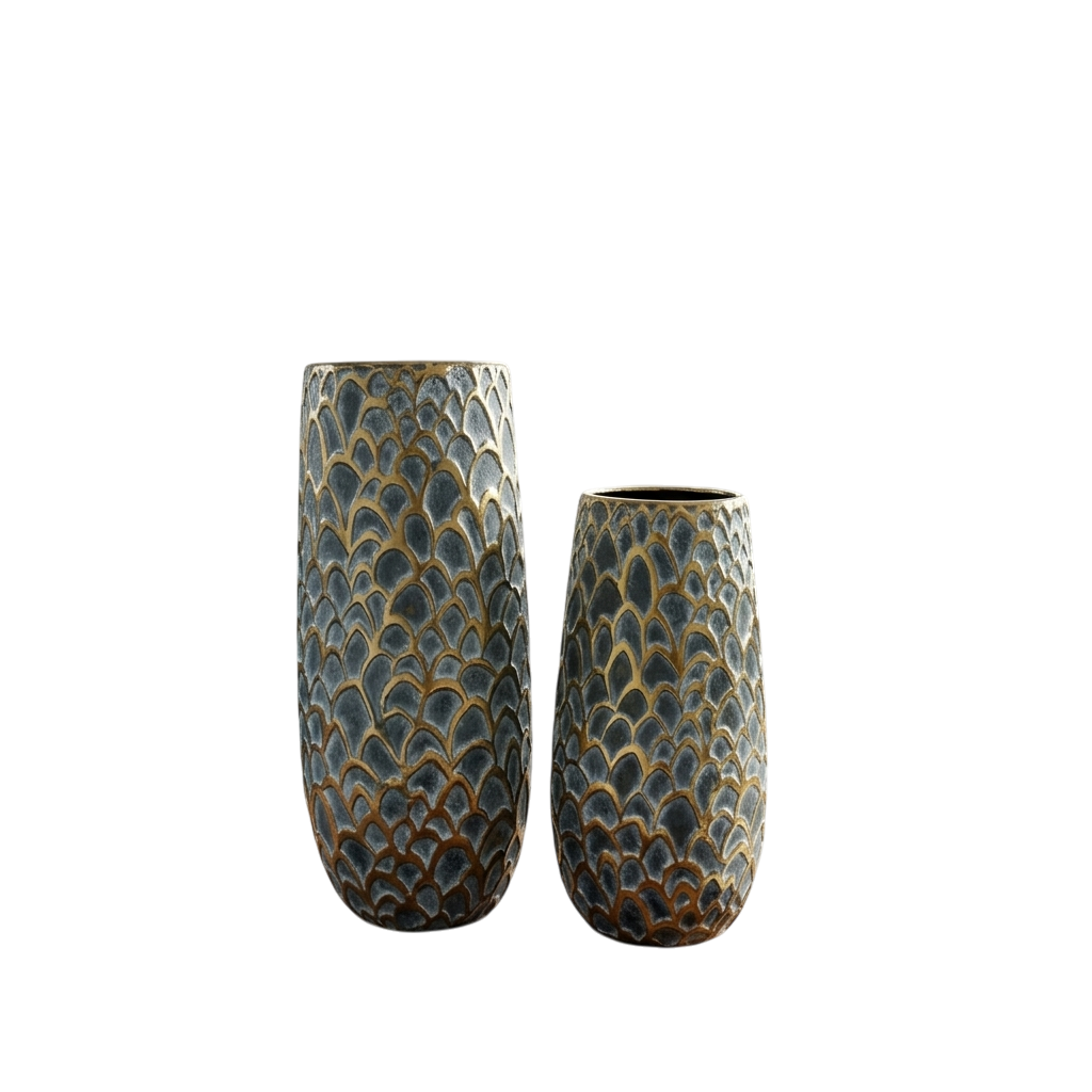Elegant Nordic Style Ceramic Vase Contemporary Living Spaces