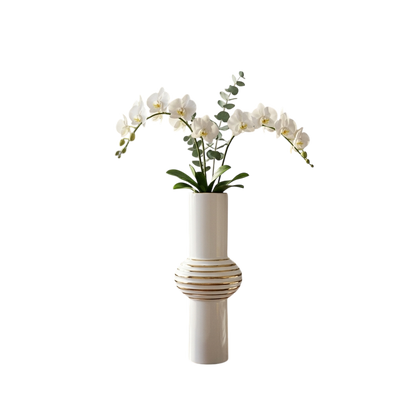 Refined Nordic Ceramic Decorative Vase for Modern Interiors