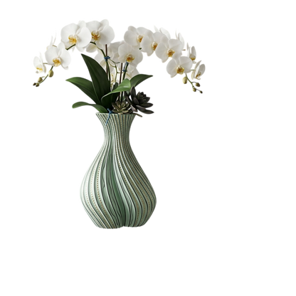 Abstract Nordic Style Silicone with Unbreakable Vase