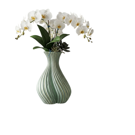 Abstract Nordic Style Silicone with Unbreakable Vase