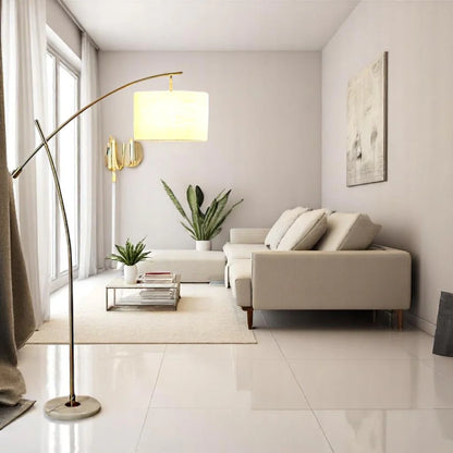 Elegant Arc Luxe Floor Lamp