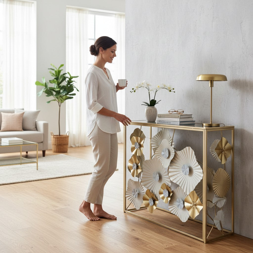 Prestige Flower Texture Console