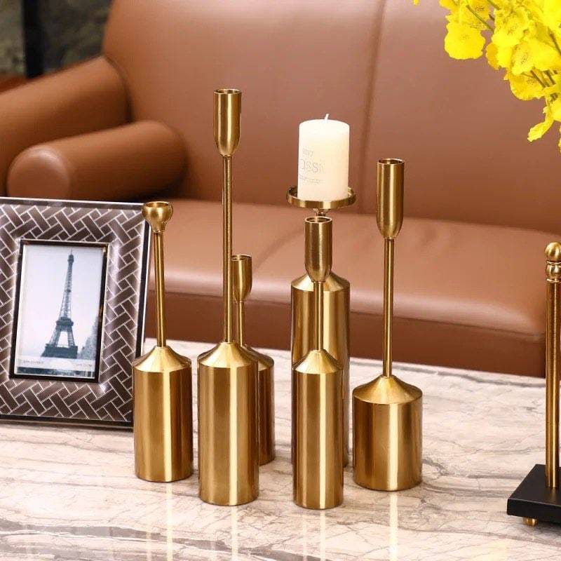 Royal Luxe 6-Piece Candle Stand Set